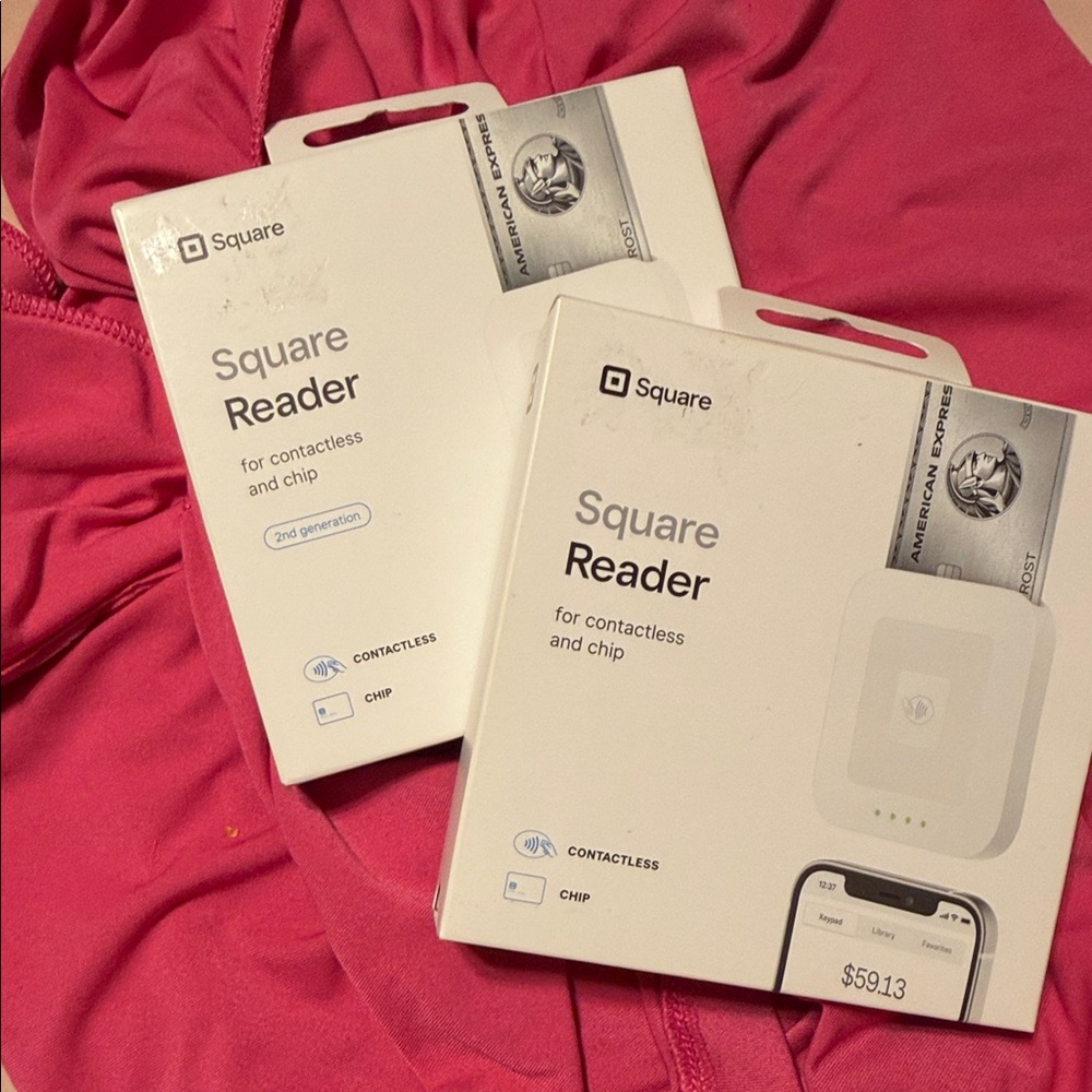 Square Contactless and Chip Reader - White
